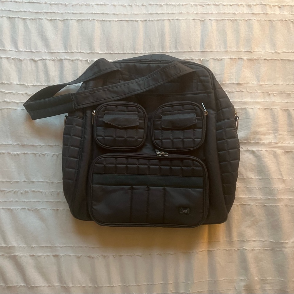 Lug Life Puddle Jumper Bag in Grey - new In box/never used